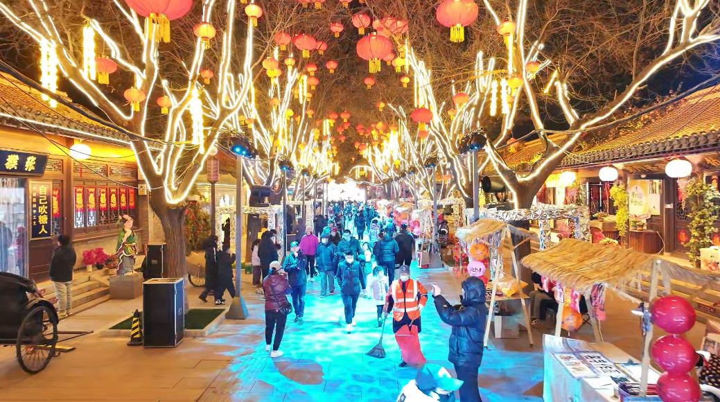 津彩过大年|花灯万盏扮靓千年古镇 杨柳青诗画国风庆元宵
