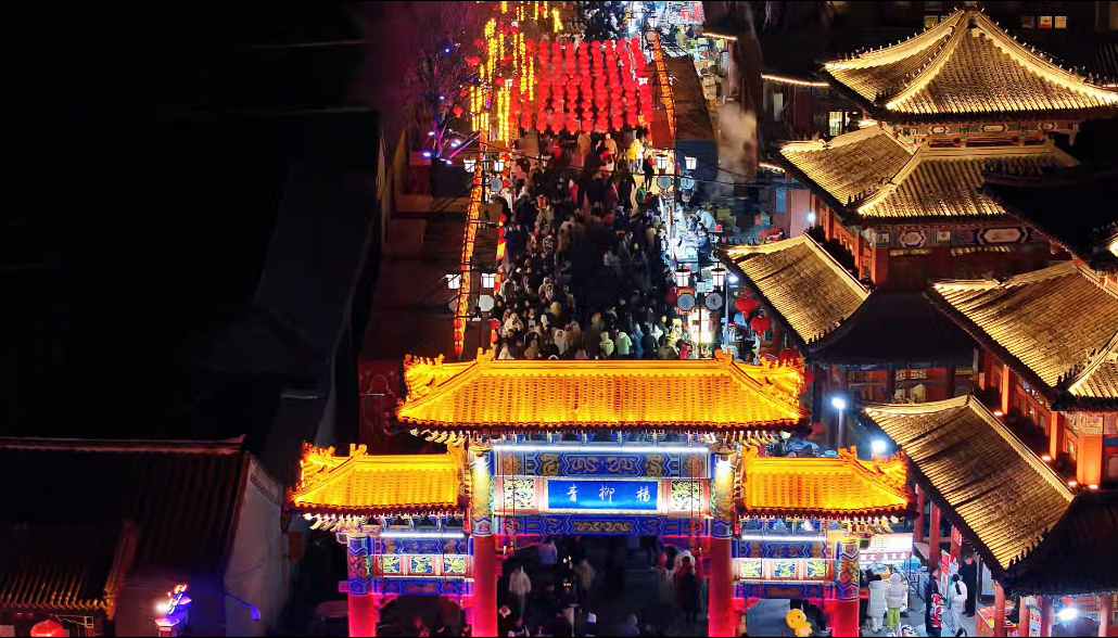 津彩过大年|花灯万盏扮靓千年古镇 杨柳青诗画国风庆元宵